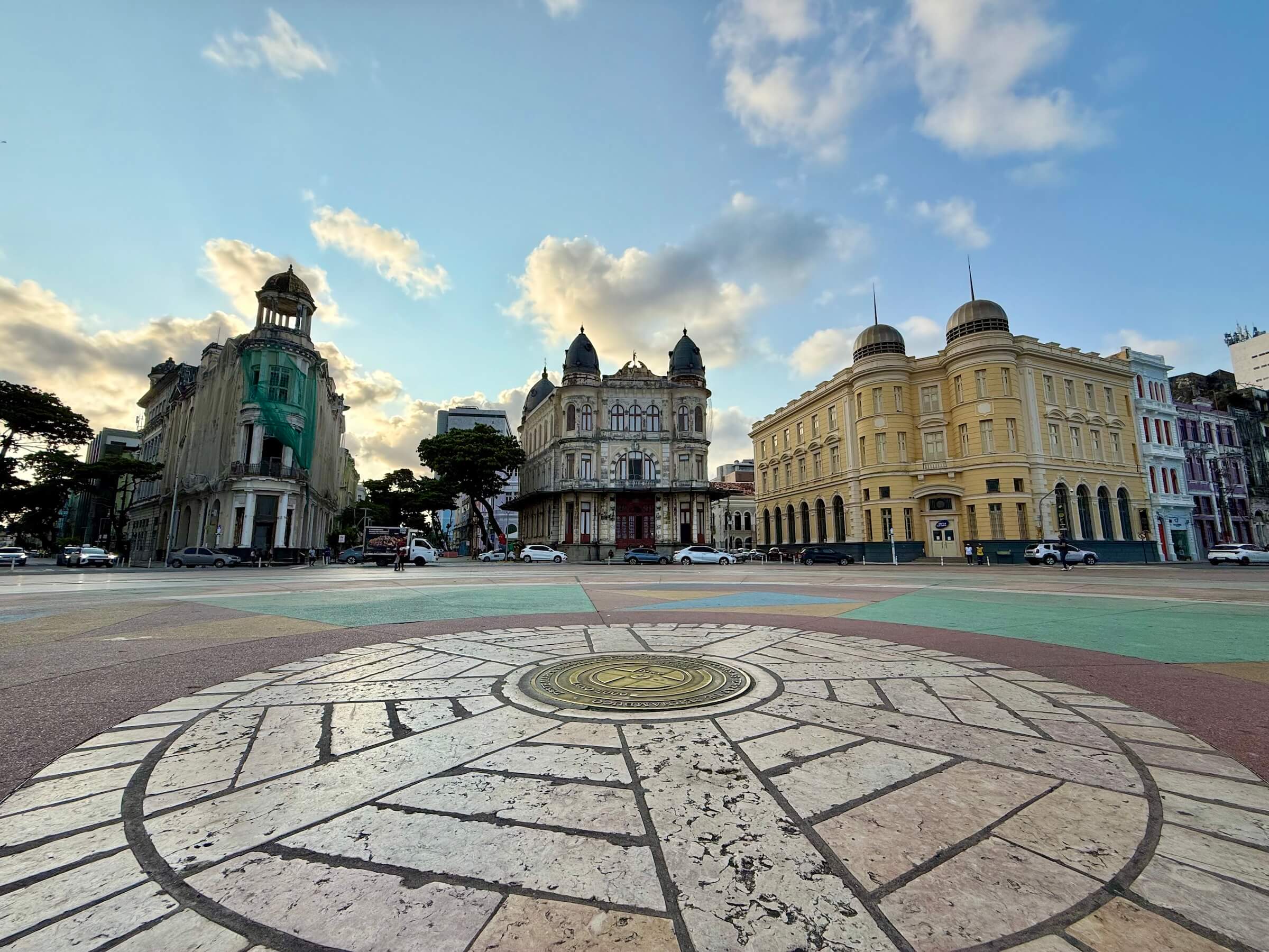 dicas fotografar rosa dos ventos marco zero recife