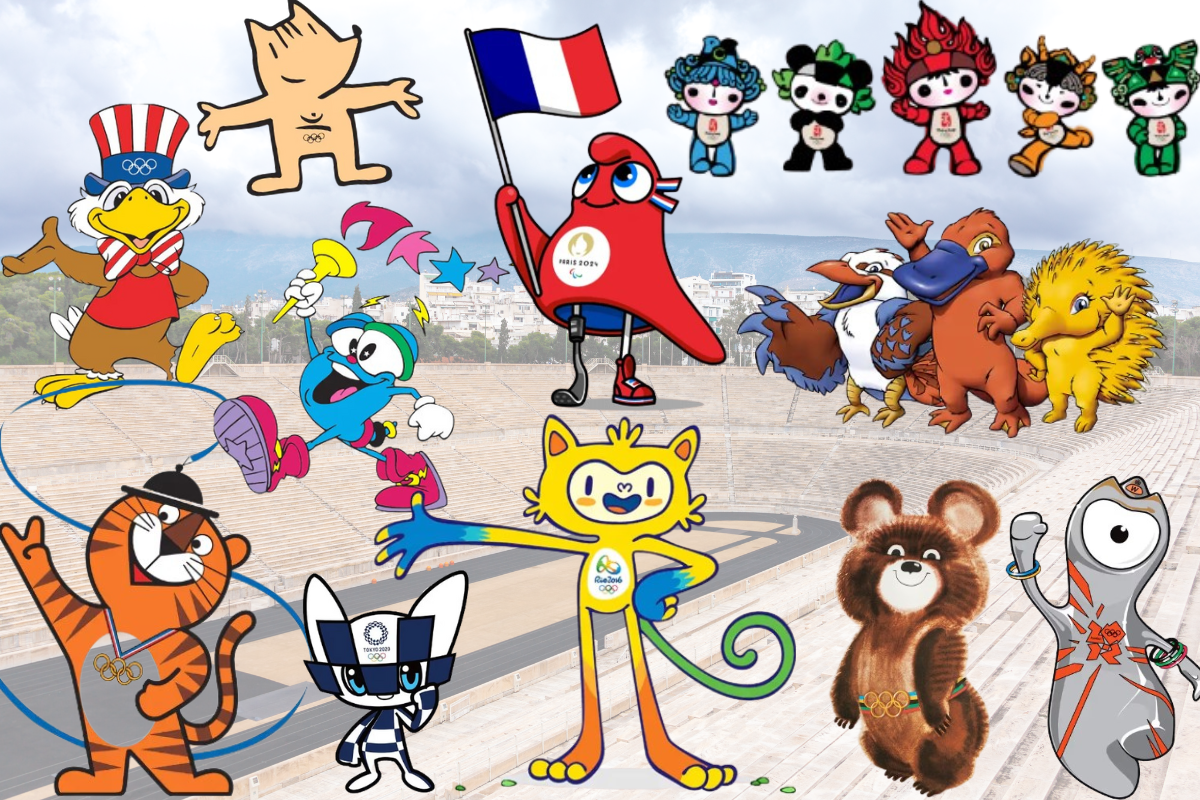 mascotes das olimpiadas lista