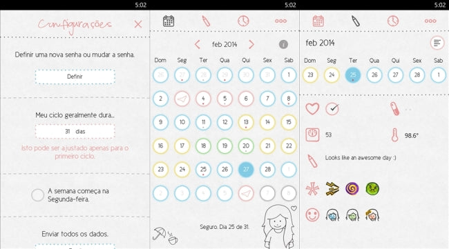 melhores apps para monitorar o ciclo menstrual