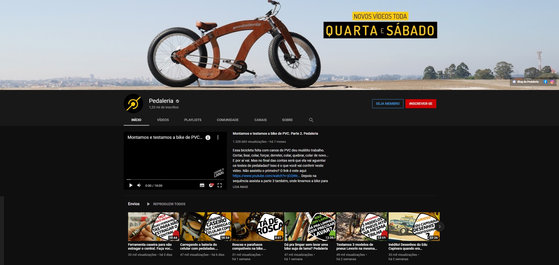 melhores canais de youtube de ciclismo