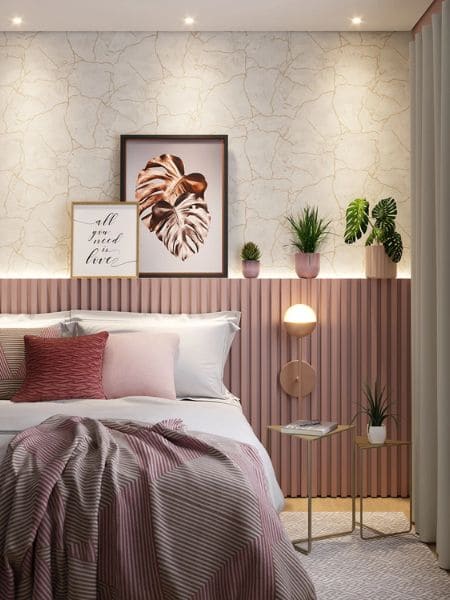 melhores cores para quarto pequeno