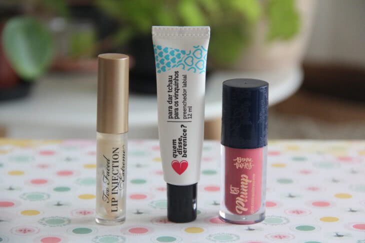 Glosses volumizadores veganos: opções e benefícios