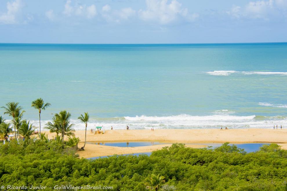 melhores praias de Trancoso para famílias
