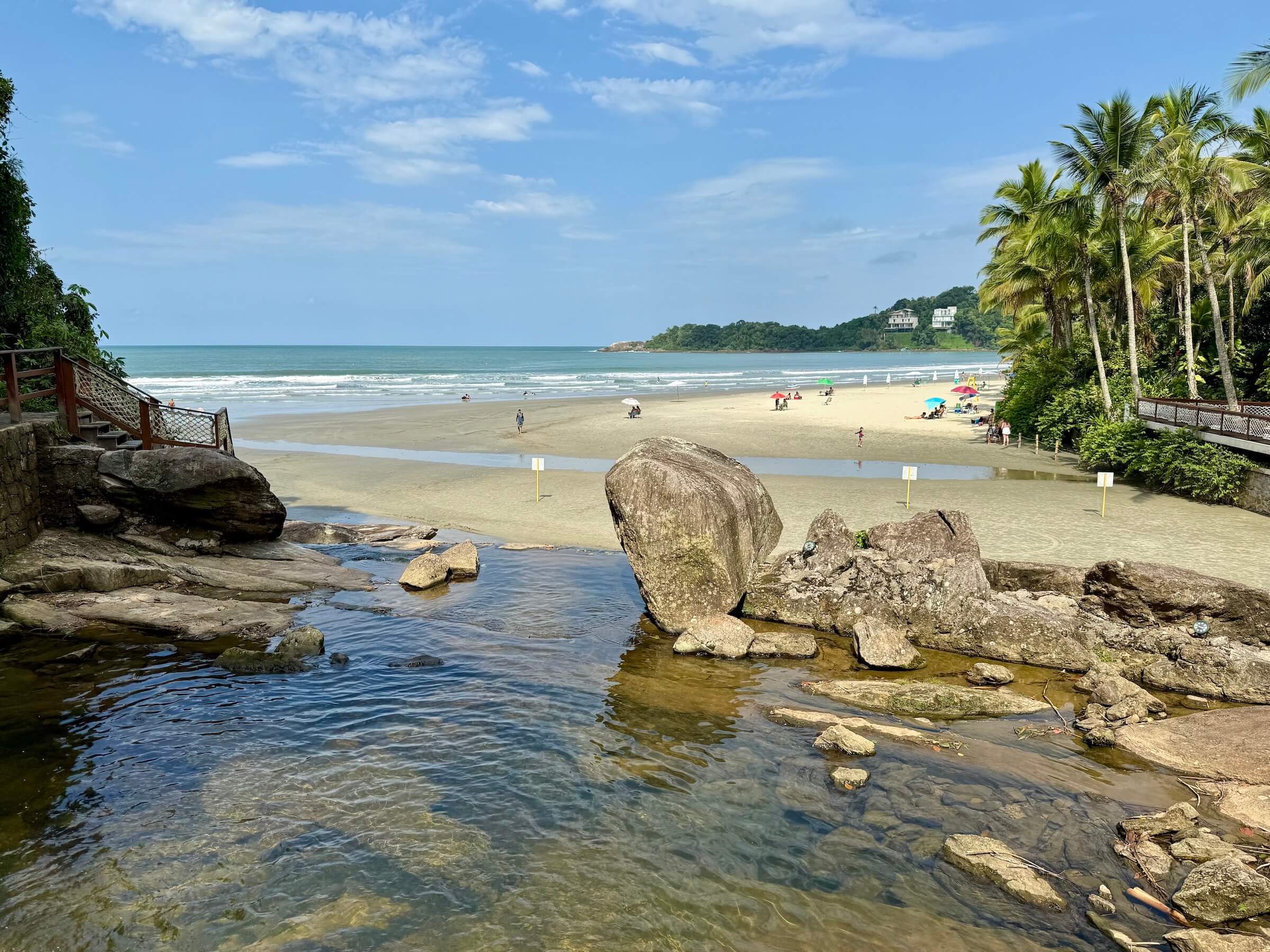 melhores praias do guarujá