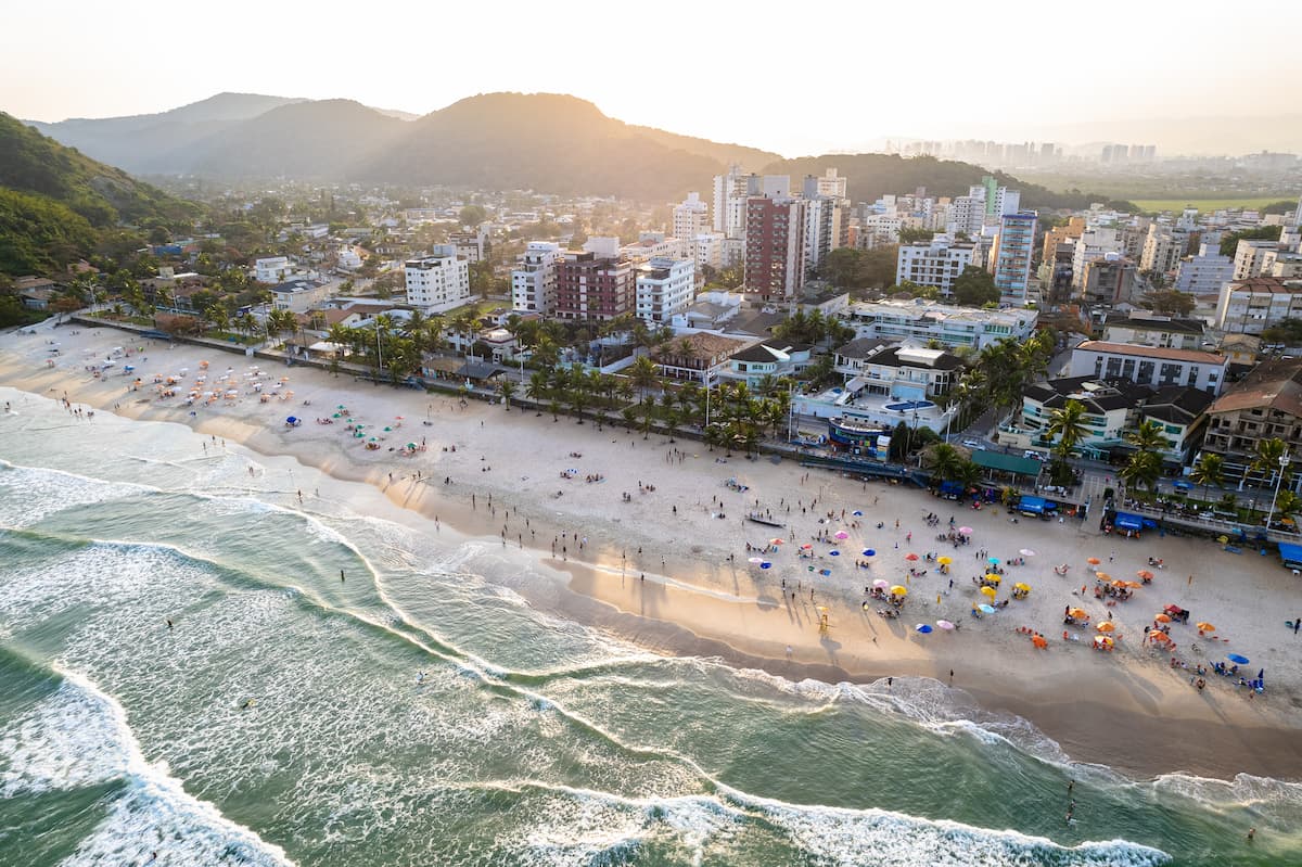 custo viagem praias guarujá
