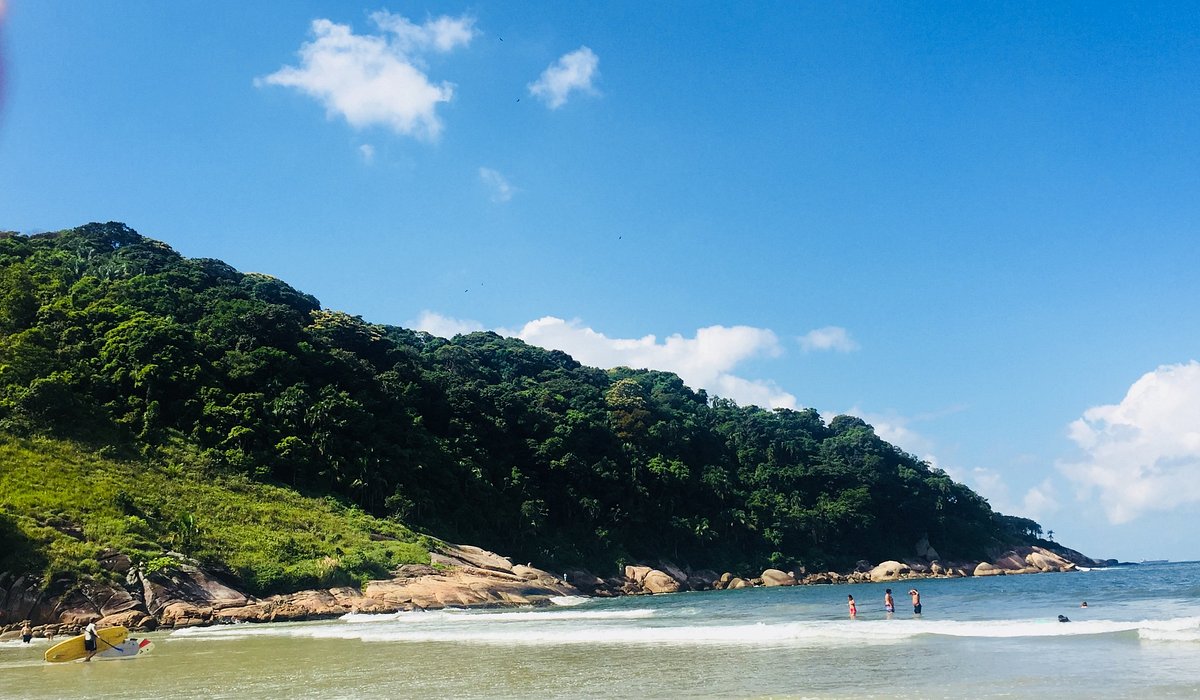 melhores praias do guarujá