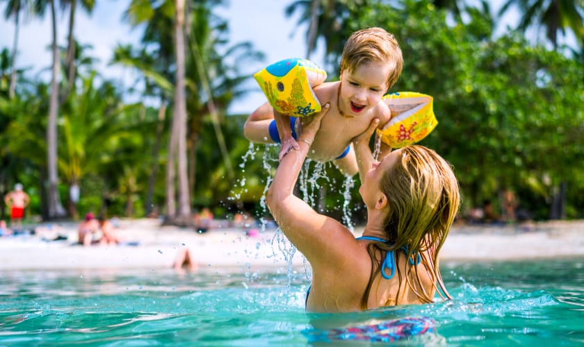 melhores praias nordeste para bebês