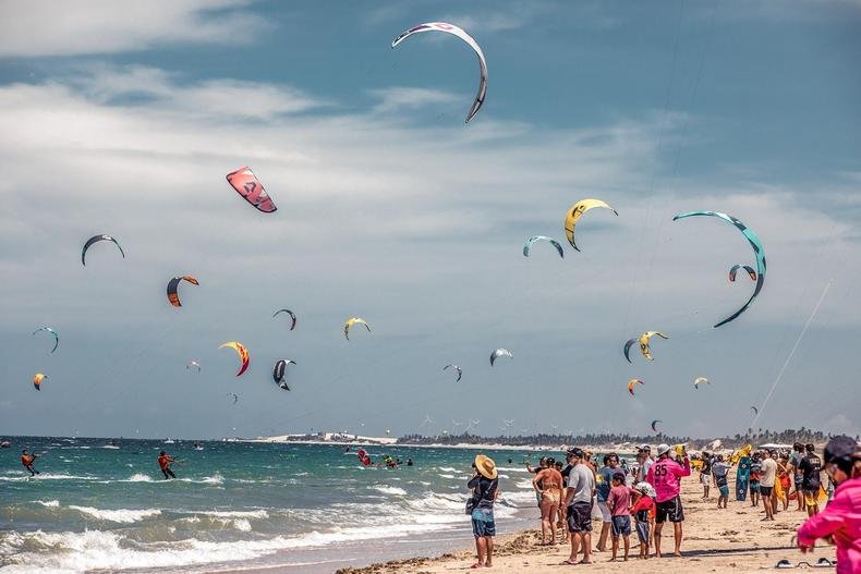 melhores ventos para kitesurf no brasil