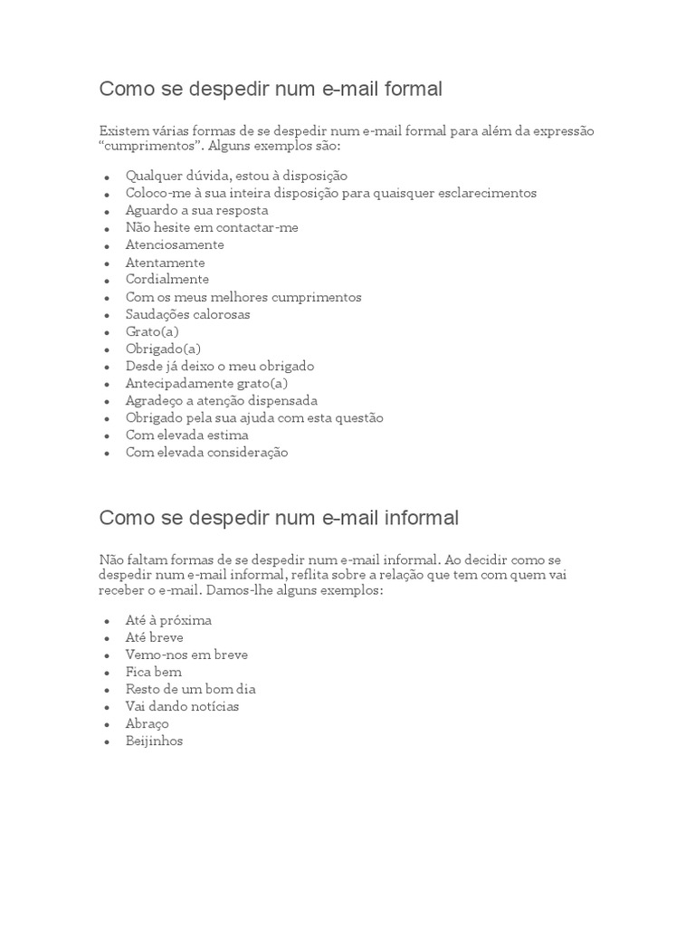 A Importância do E-mail de Despedida na Transição de Carreira