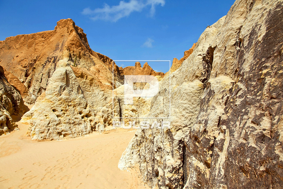 morro branco labirinto de falesias