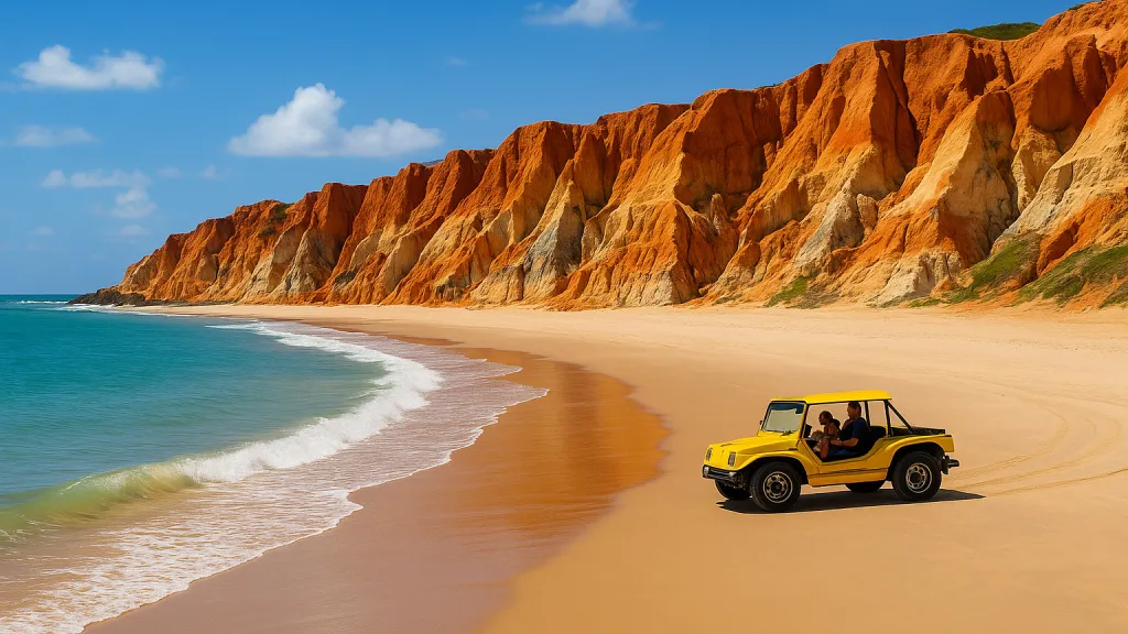 morro branco labirinto de falesias