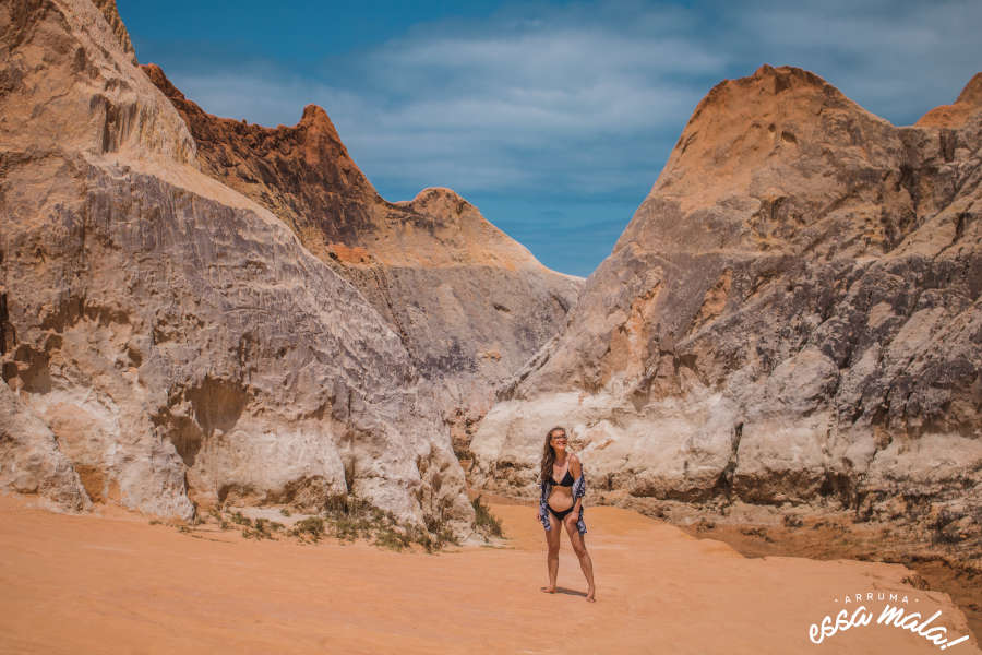 morro branco labirinto de falesias
