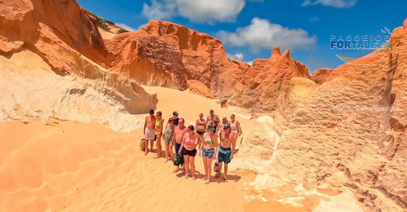 morro branco labirinto de falesias