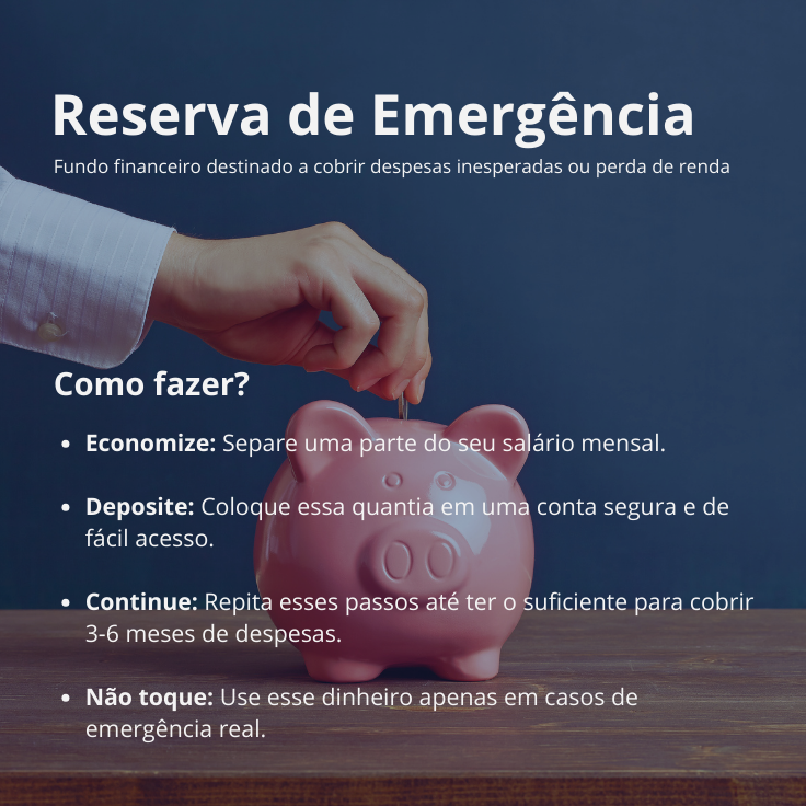 o que é reserva de emergencia e quanto guardar