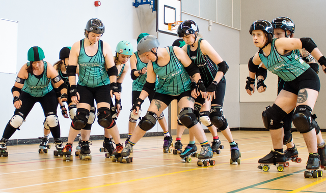 roller derby vs hóquei sobre patins