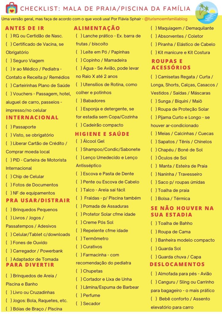 organização de mala de viagem