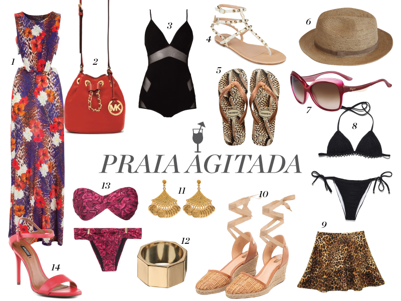 roupas de praia
