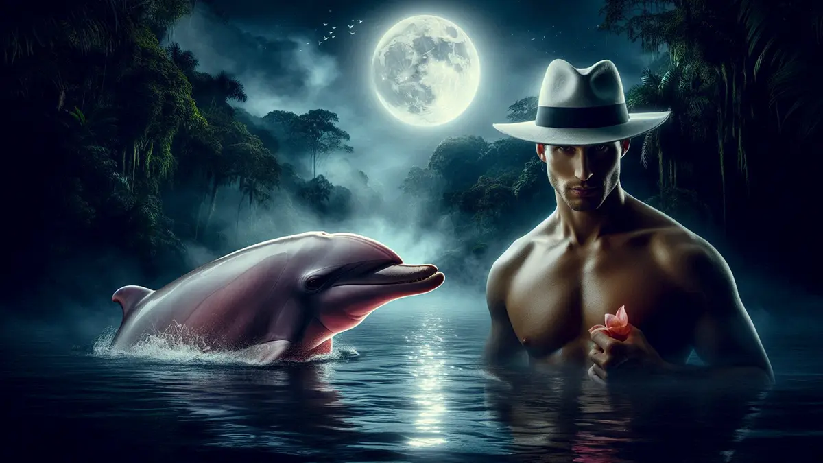 observação de botos na amazonia