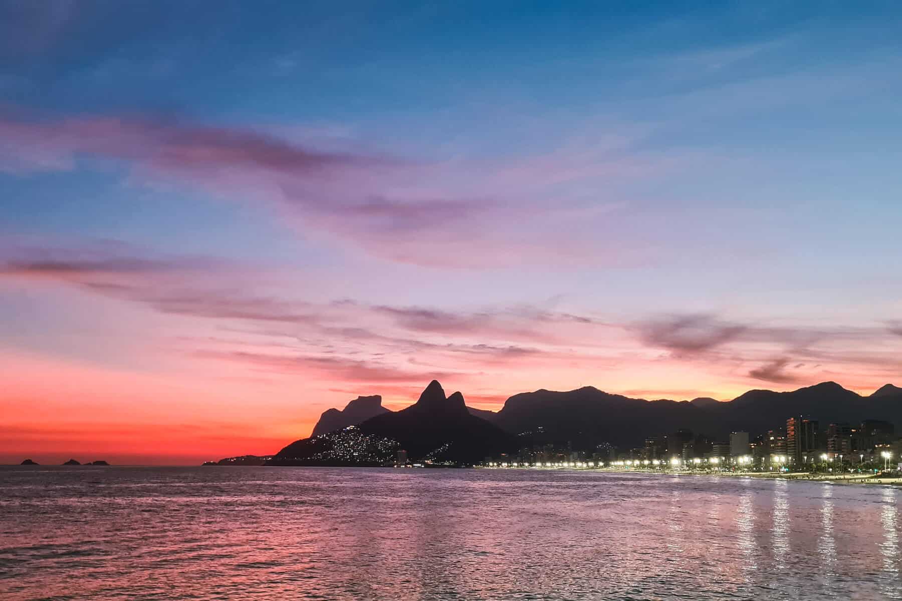 onde ver o por do sol no rio de janeiro
