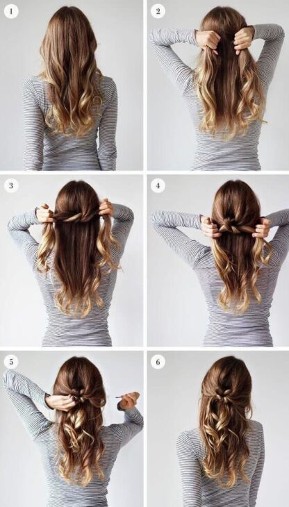 passo a passo de como fazer penteado para cabelo com franja