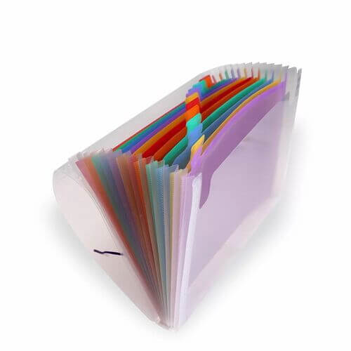 pasta sanfonada para documentos