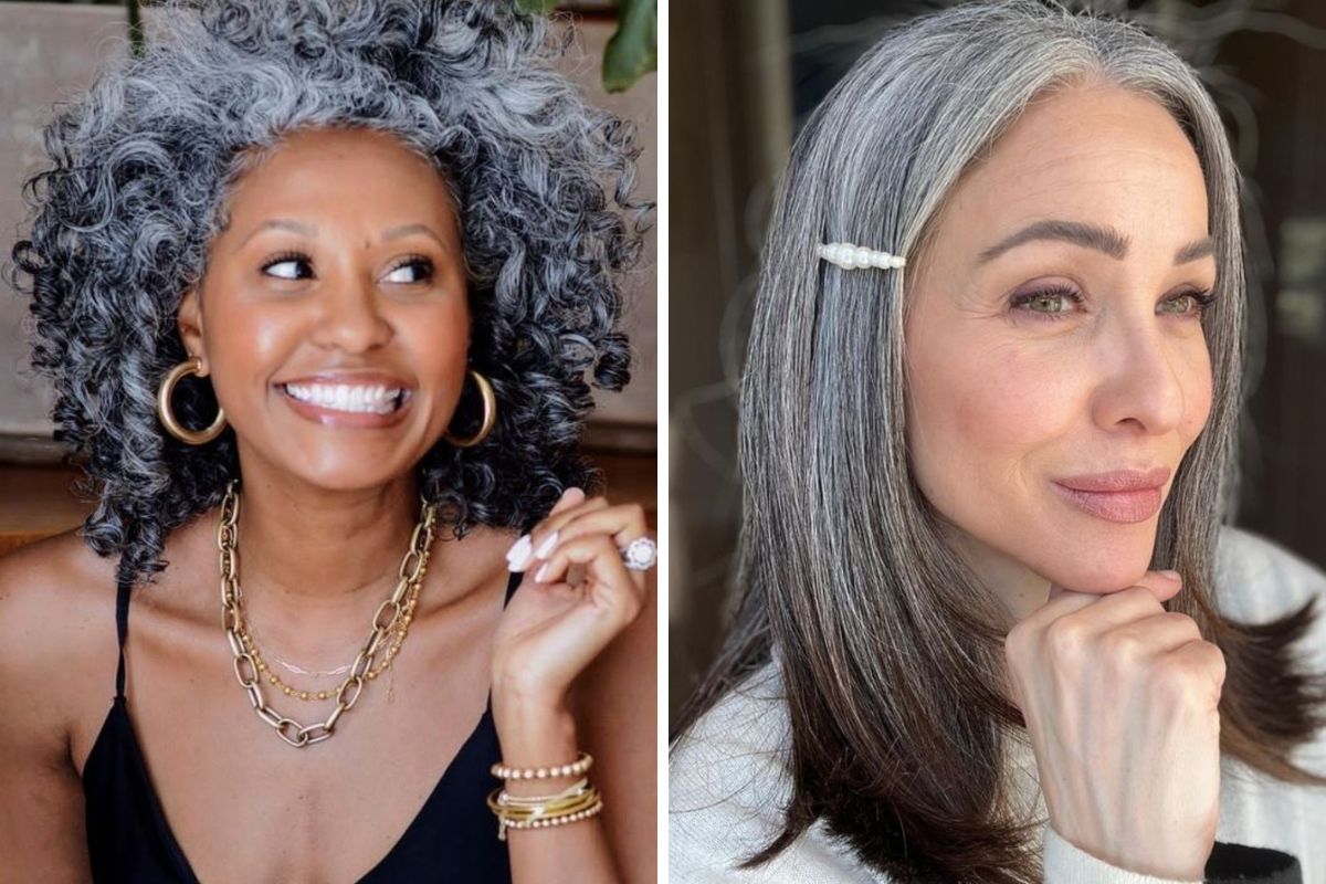 erros comuns ao fazer penteados em cabelos grisalhos