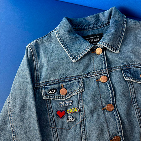 pins e broches para jaqueta