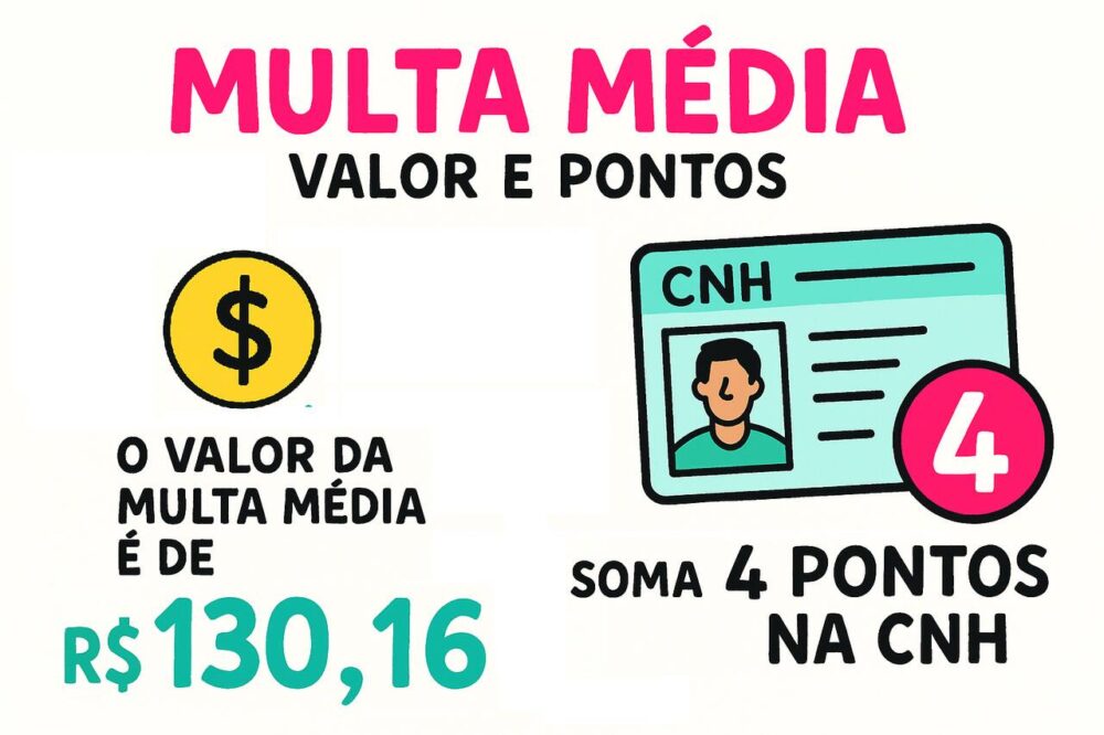 pontos na carteira cnh