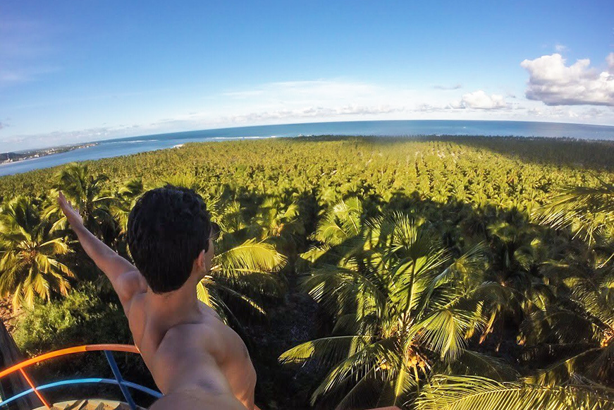 praia do gunga mirante
