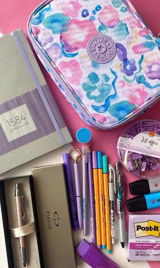 melhores kits de papelaria fofa para presentear