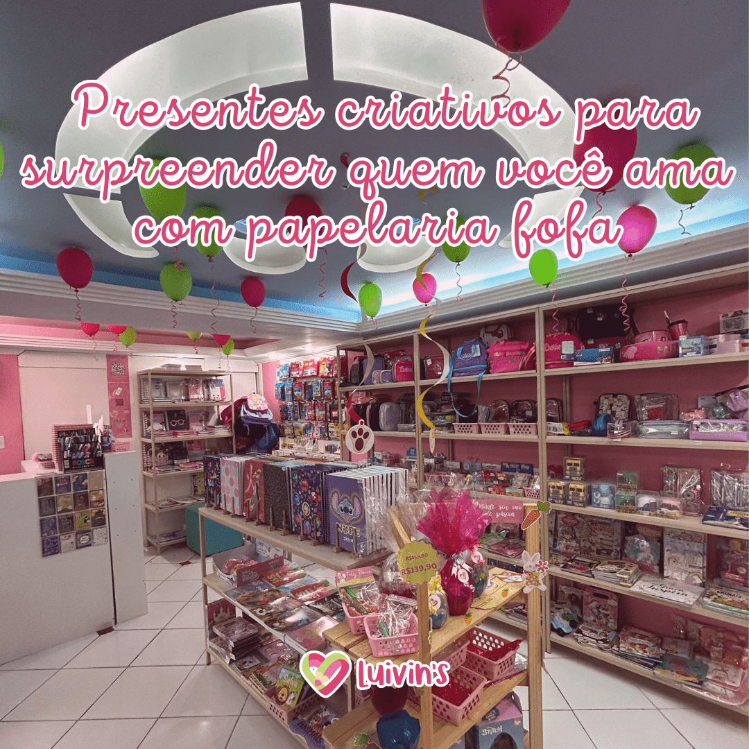 presentes para quem ama papelaria
