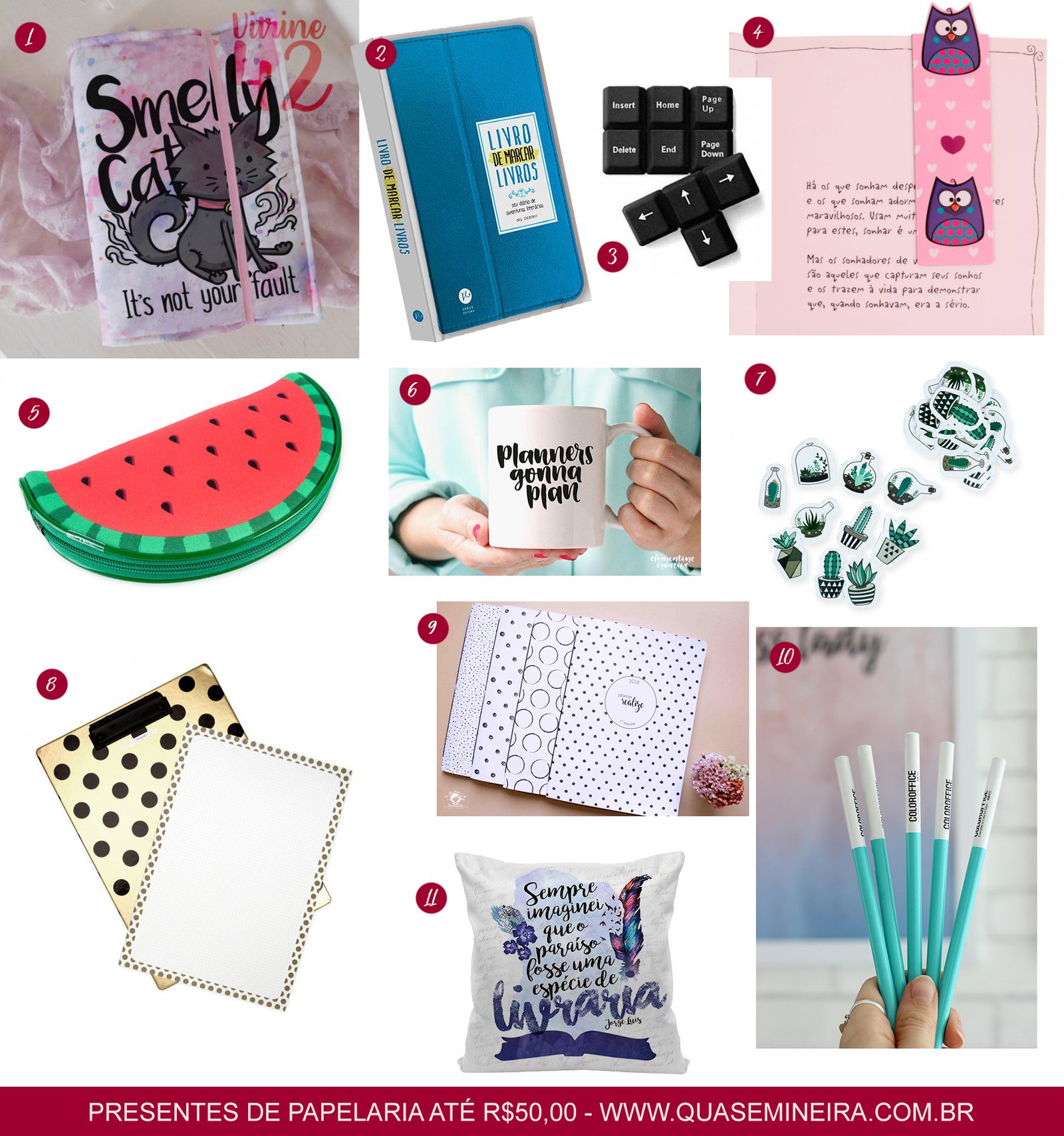 erros comuns ao comprar presentes de papelaria