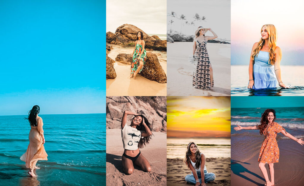 preset lightroom para fotos de praia