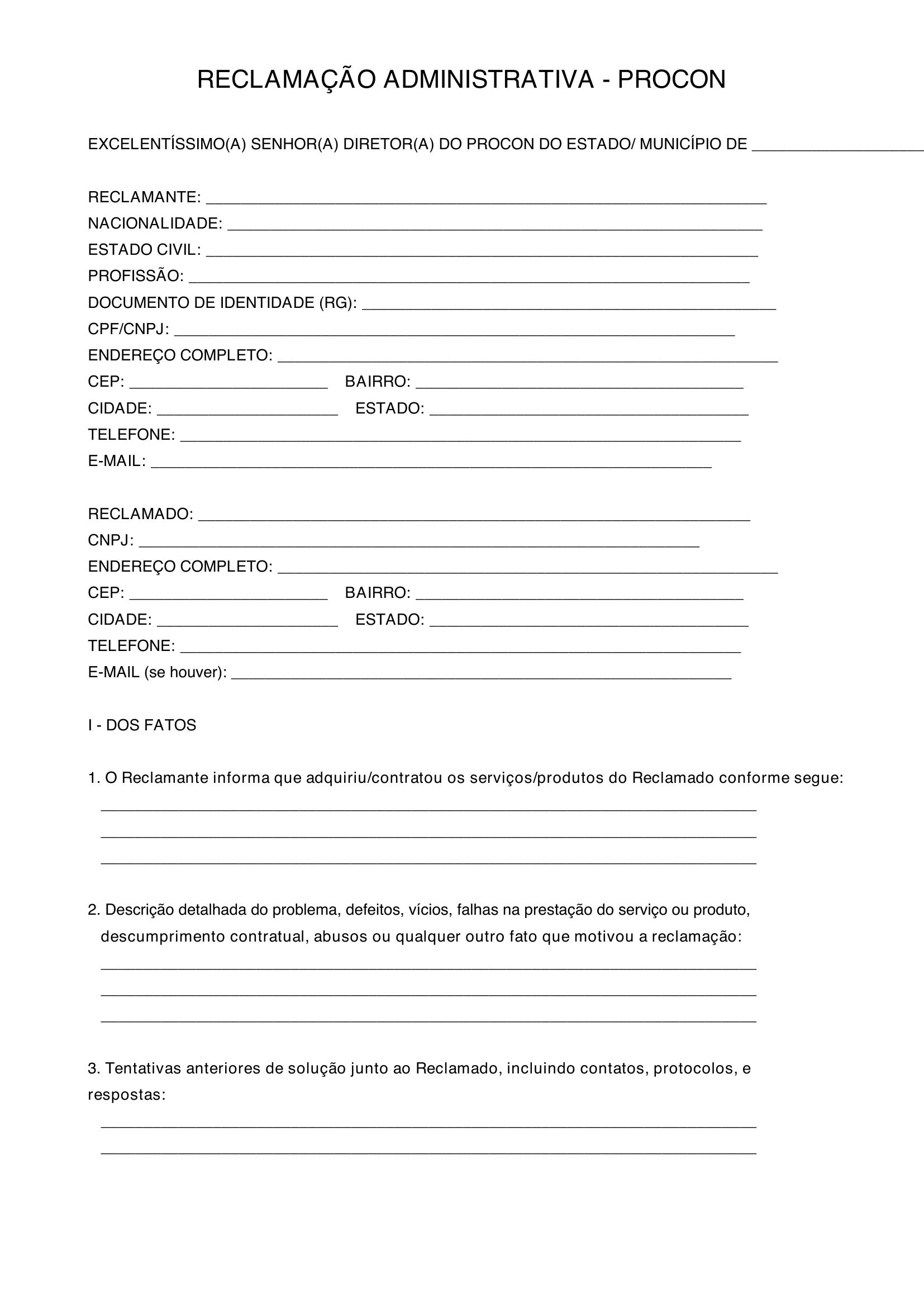 procon reclamação online