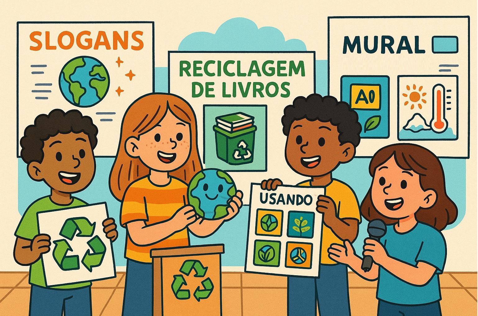 reciclagem de lixo na empresa