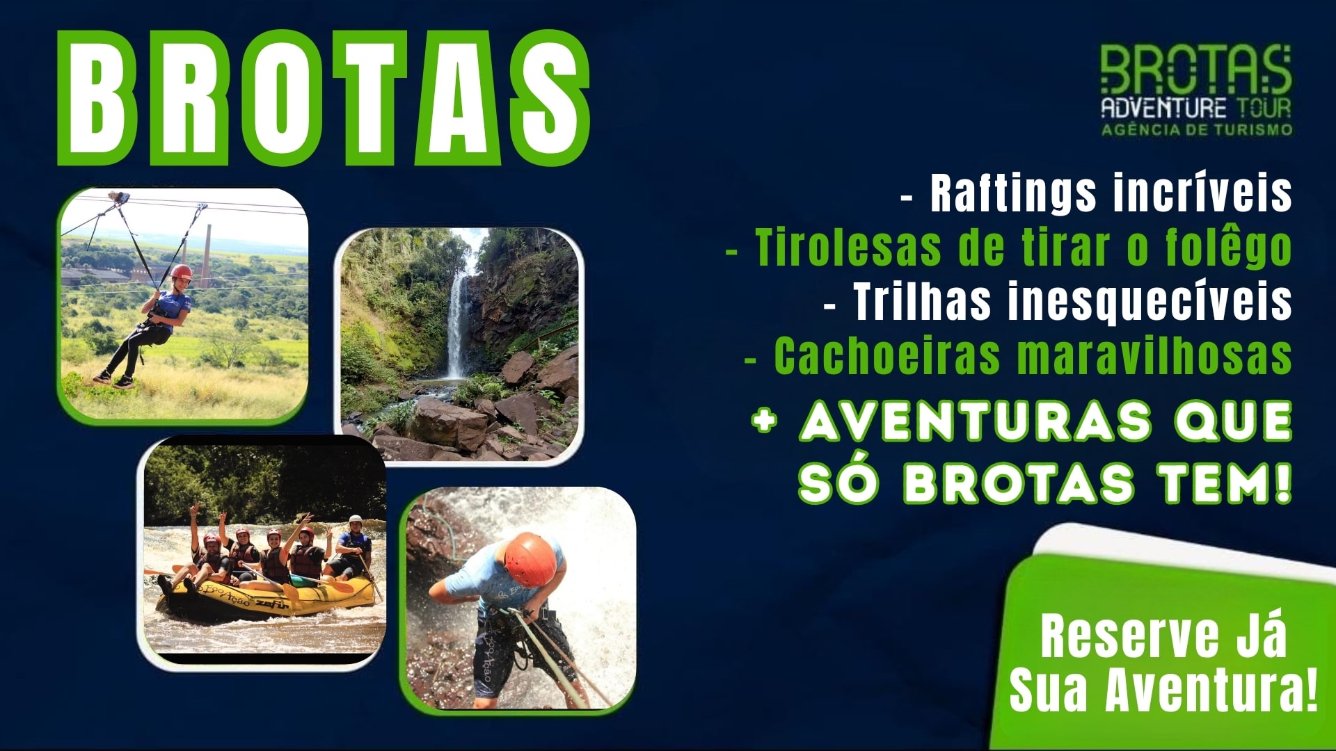 1. Roteiro Completo: 3 Dias de Pura Aventura em Brotas
2. Brotas: O Guia Definitivo para o Turismo de Aventura
3. As Melhores Cachoeiras e Trilhas de Brotas para Explorar
4. Dicas Essenciais: O Que Levar e Quando Ir para Brotas
5. Rafting e Canionismo em Brotas: Aventuras Inesquecíveis