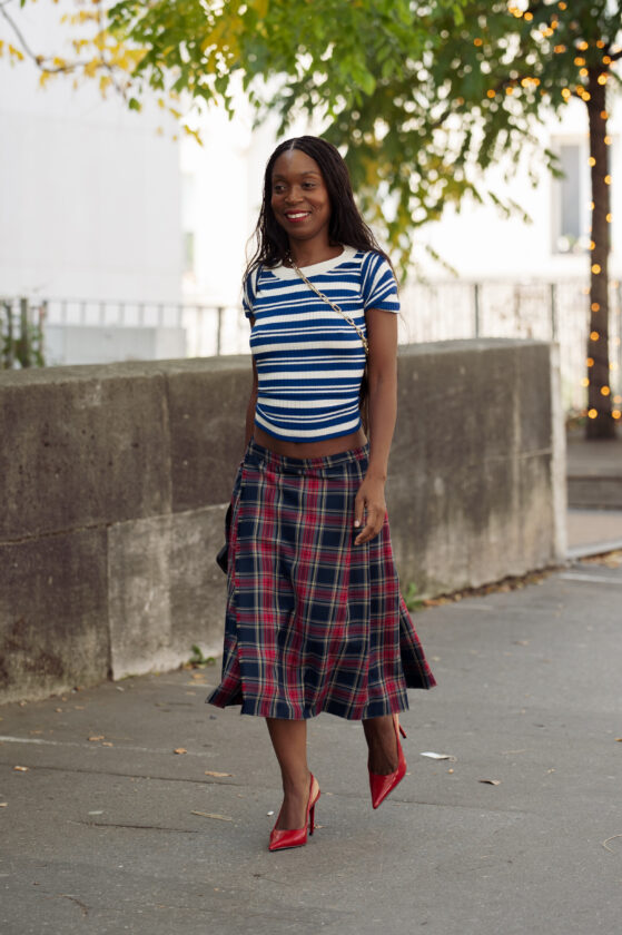 onde comprar saia xadrez estilo patricinha amarela