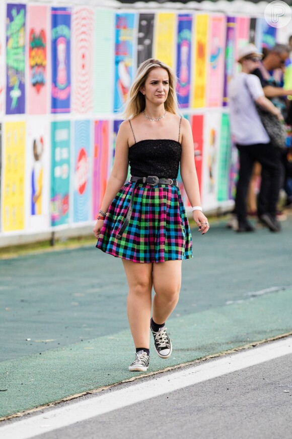 saia xadrez estilo as patricinhas