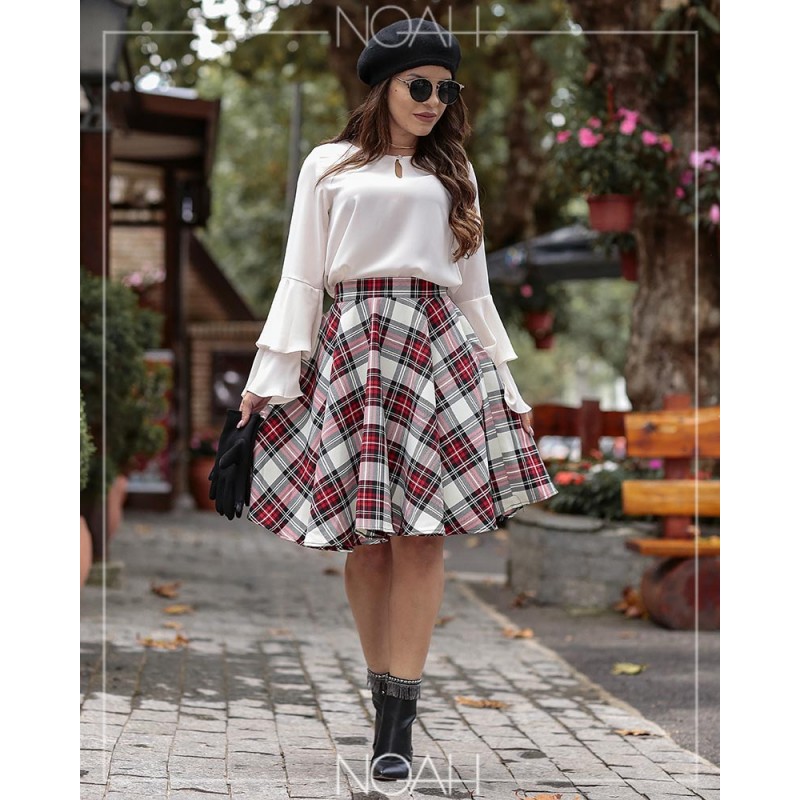 saia xadrez estilo patricinha vs saia xadrez colegial