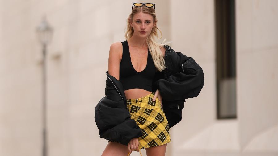 saia xadrez estilo patricinha vs saia xadrez colegial