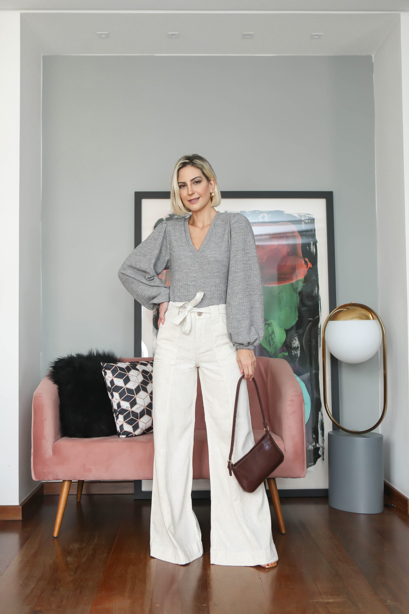 sapato ideal para usar com pantalona