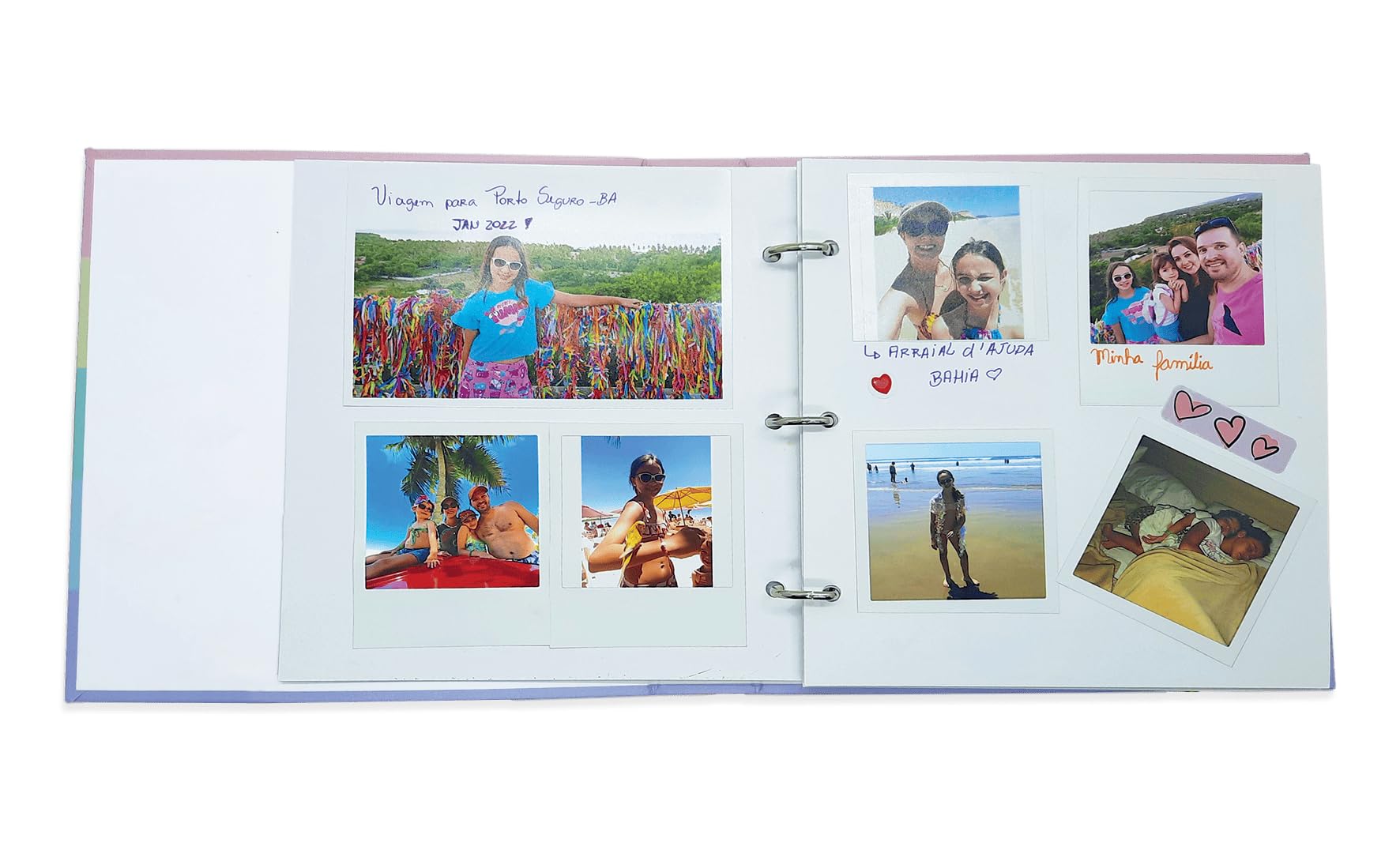 scrapbook de viagem ideias