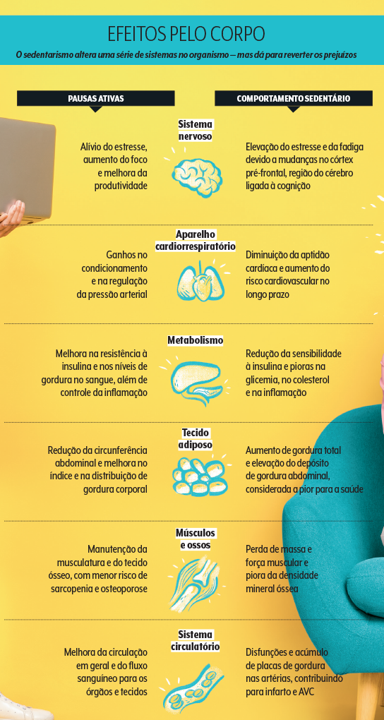 sedentarismo riscos a saude
