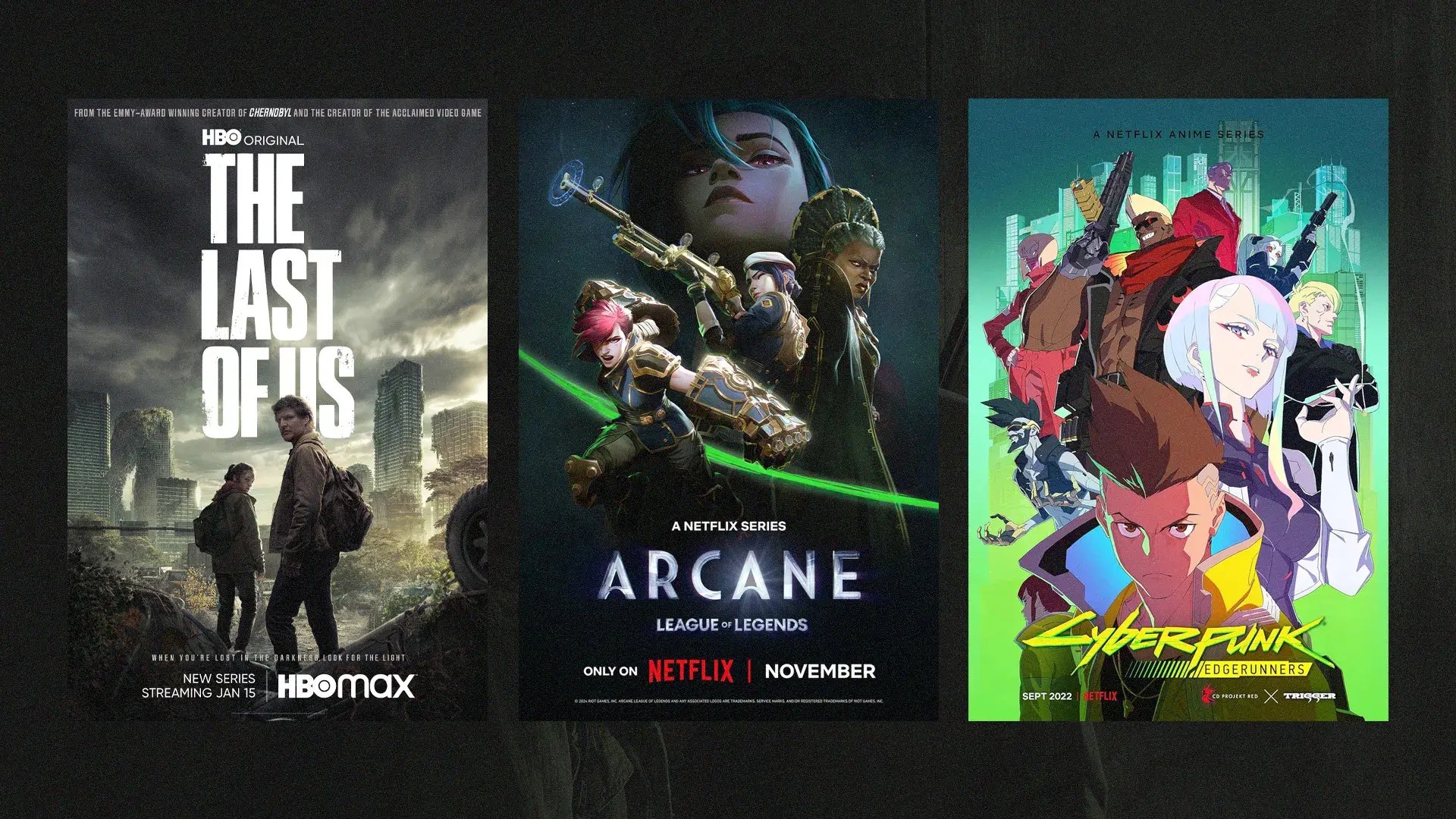 séries baseadas em jogos de videogame