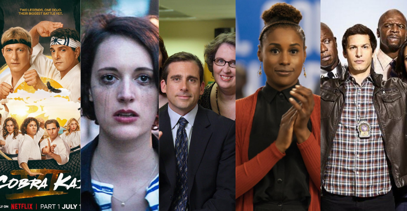 brooklyn nine-nine vs the good place qual maratonar primeiro