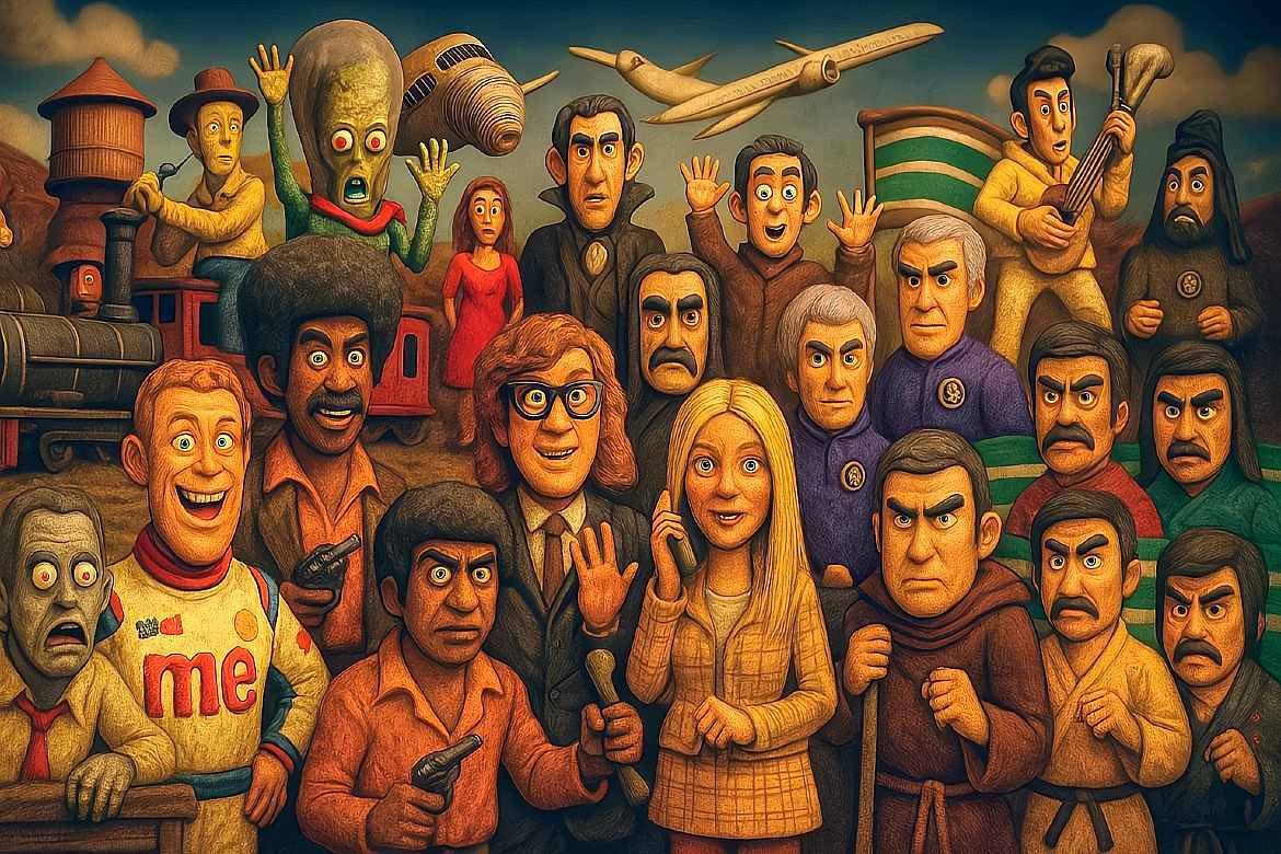 De super-heróis a reality shows: os alvos favoritos da comédia de paródia