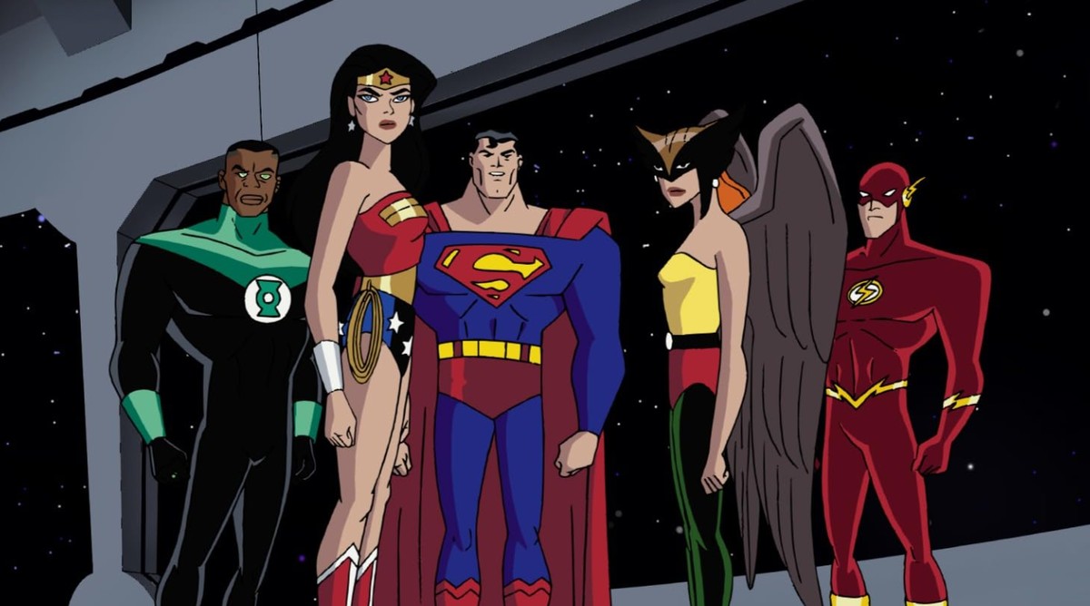 séries de super herois animados