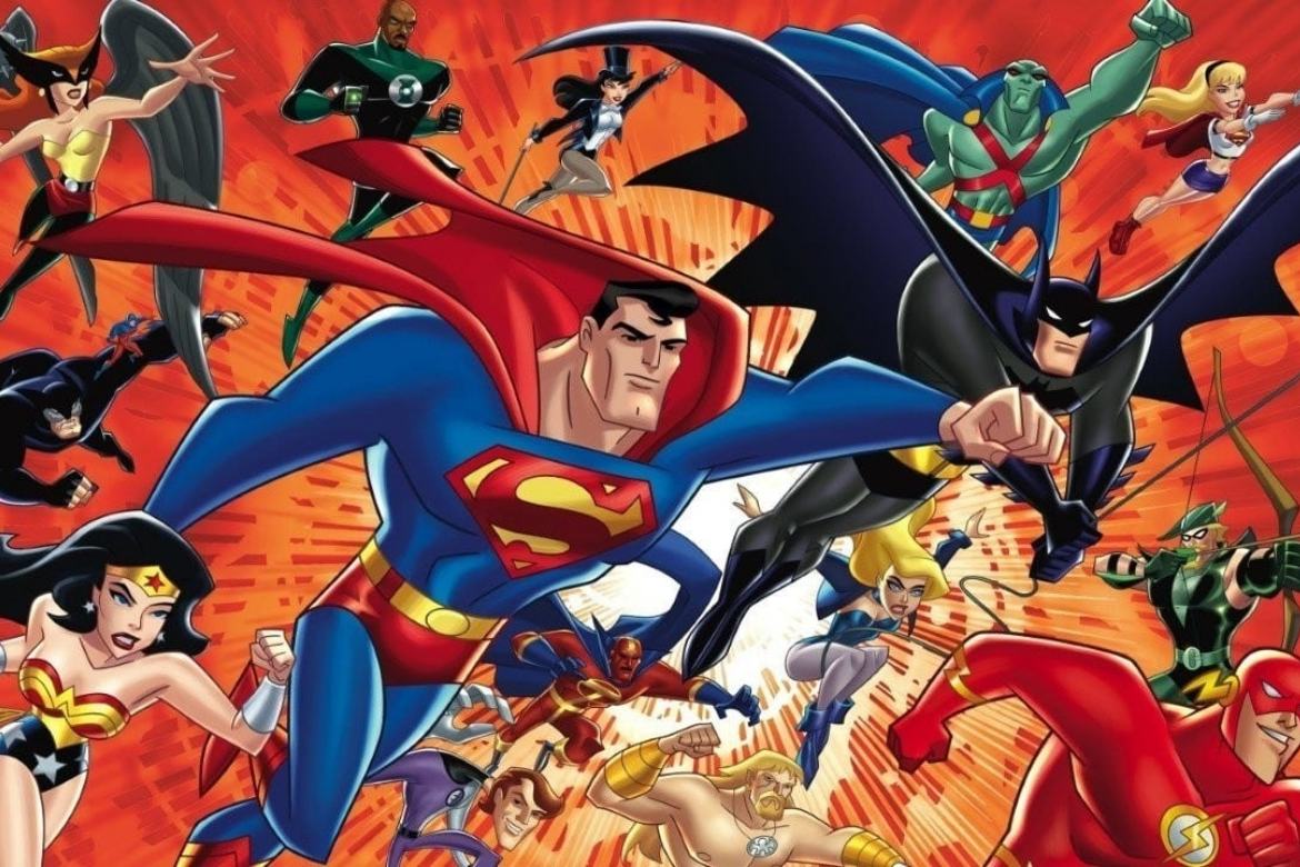 séries de super herois animados