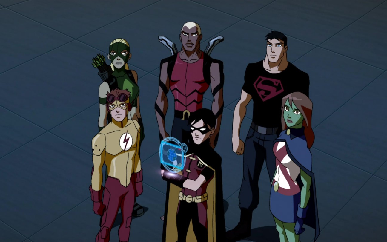 séries de super herois animados