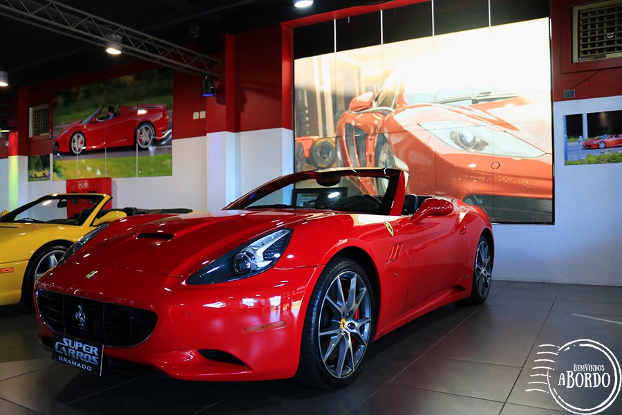 quanto custa dirigir uma ferrari em gramado